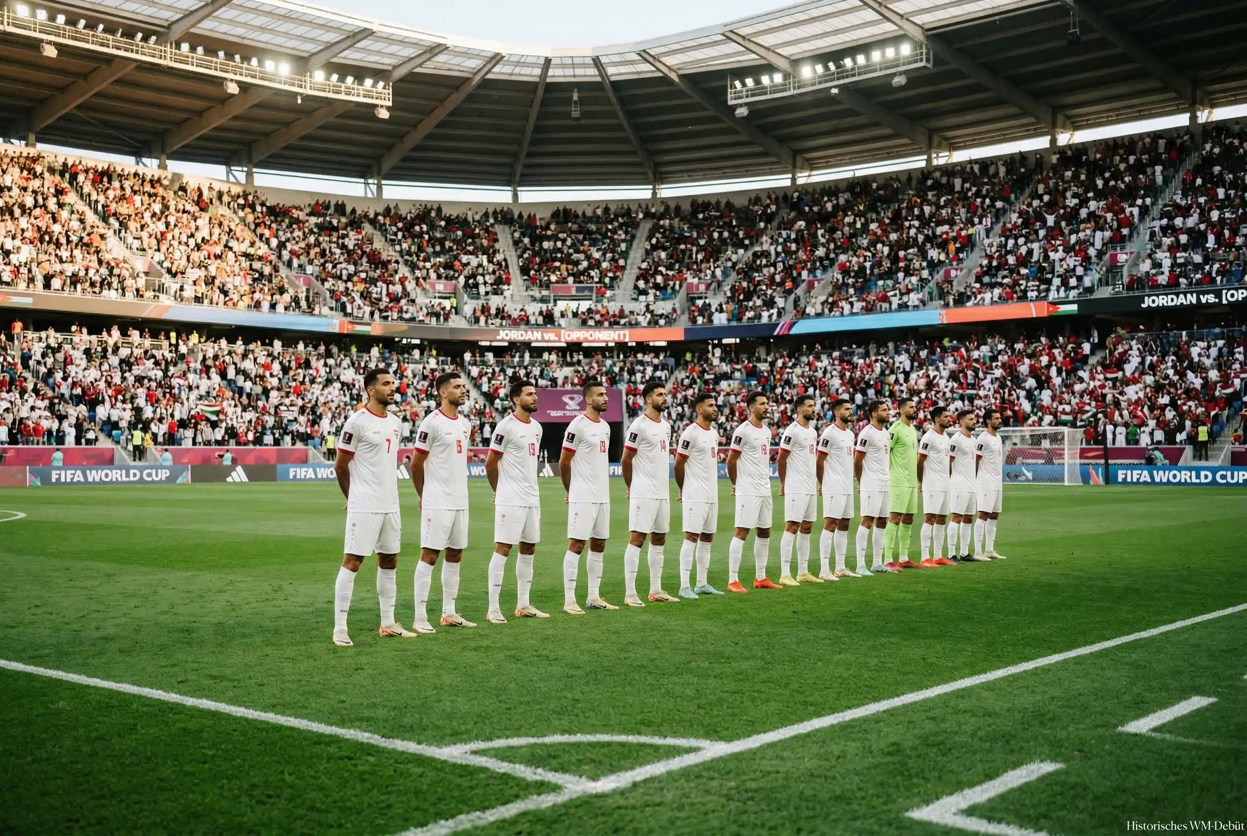 Jordanien WM 2026 Kennzahlen - WM-Debütant Daten und Wetteinschätzung zur Fußball-Weltmeisterschaft