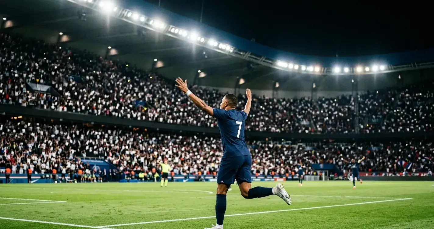 Mbappé bejubelt seinen Ausgleichstreffer im Gillette Stadium – Frankreich steht als erste Mannschaft im Halbfinale der WM 2026